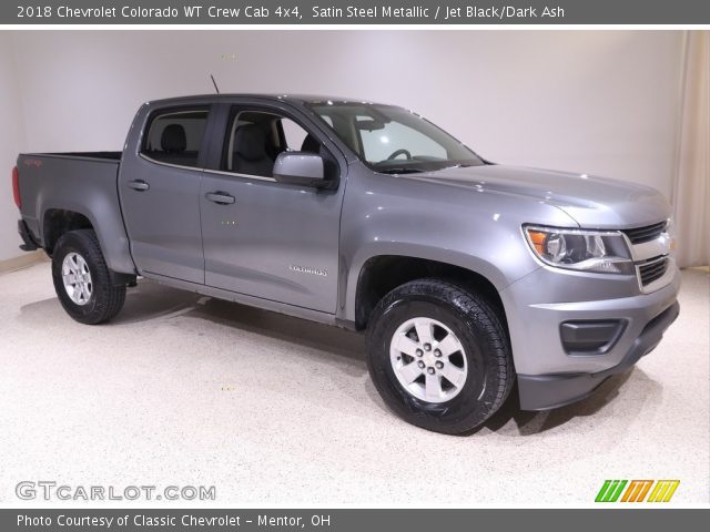 2018 Chevrolet Colorado WT Crew Cab 4x4 in Satin Steel Metallic