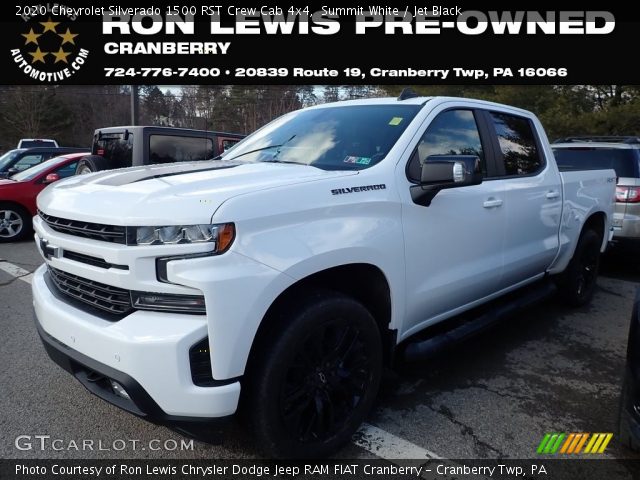 2020 Chevrolet Silverado 1500 RST Crew Cab 4x4 in Summit White