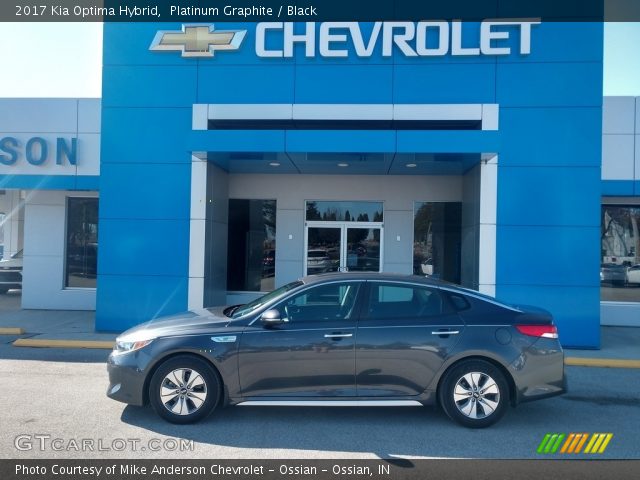 2017 Kia Optima Hybrid in Platinum Graphite
