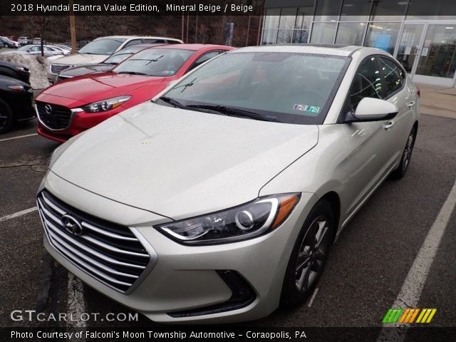 2018 Hyundai Elantra Value Edition in Mineral Beige