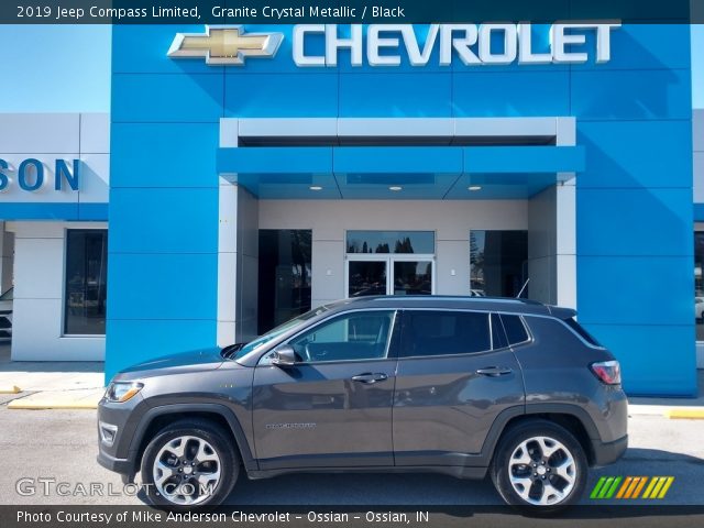 2019 Jeep Compass Limited in Granite Crystal Metallic