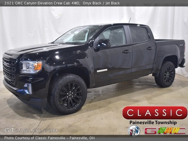 2021 GMC Canyon Elevation Crew Cab 4WD in Onyx Black