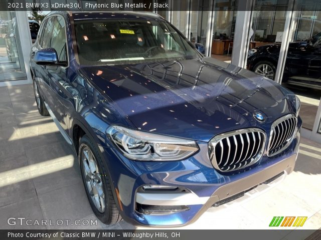2021 BMW X3 xDrive30i in Phytonic Blue Metallic