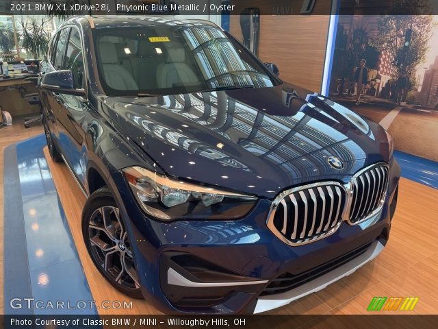 2021 BMW X1 xDrive28i in Phytonic Blue Metallic