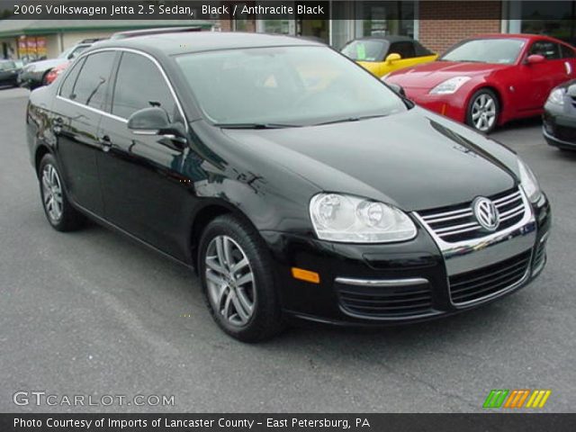 2006 Volkswagen Jetta 2.5 Sedan in Black