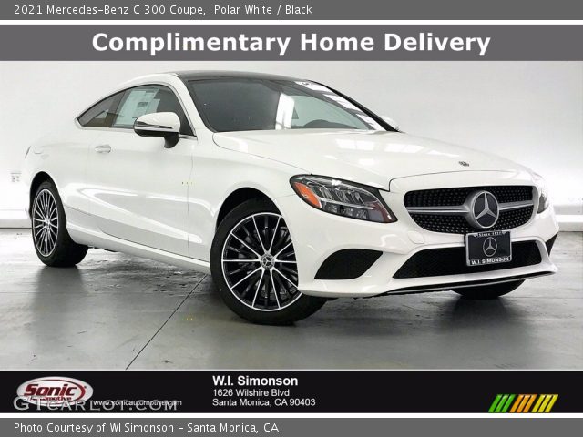 2021 Mercedes-Benz C 300 Coupe in Polar White