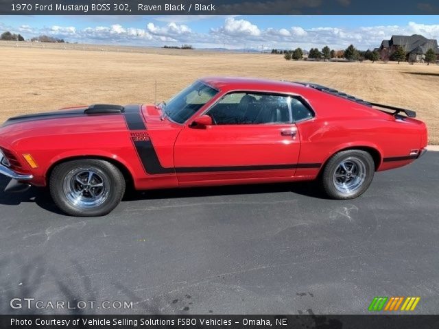 1970 Ford Mustang BOSS 302 in Raven Black