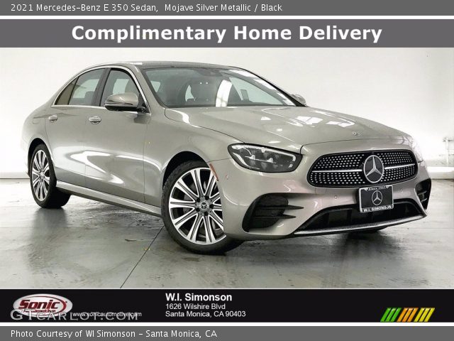 2021 Mercedes-Benz E 350 Sedan in Mojave Silver Metallic