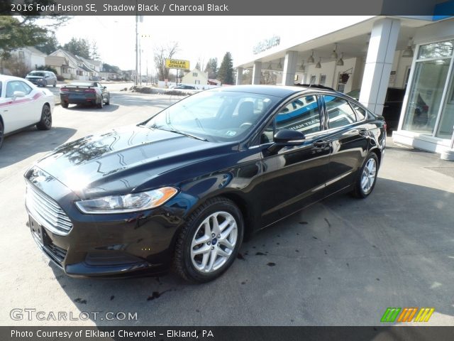 2016 Ford Fusion SE in Shadow Black