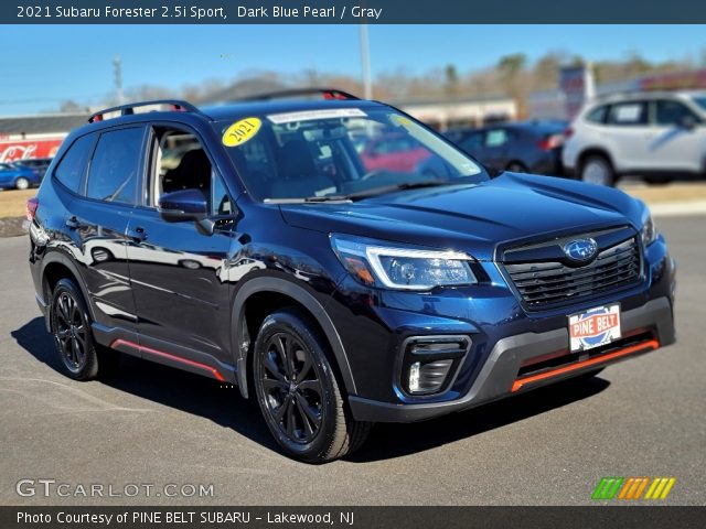 2021 Subaru Forester 2.5i Sport in Dark Blue Pearl