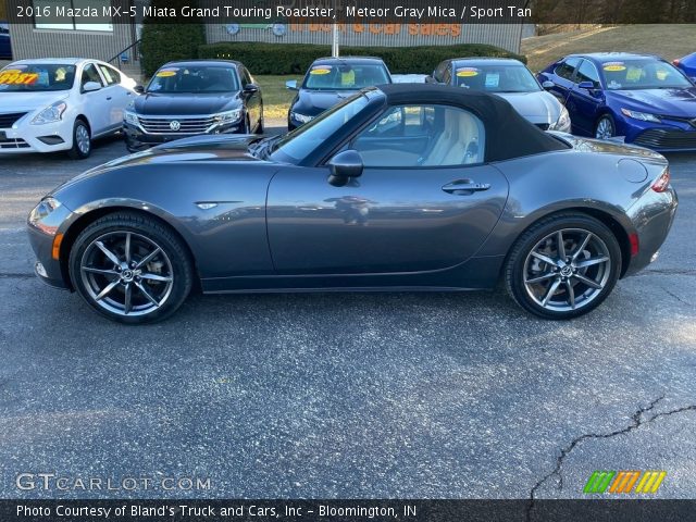 2016 Mazda MX-5 Miata Grand Touring Roadster in Meteor Gray Mica