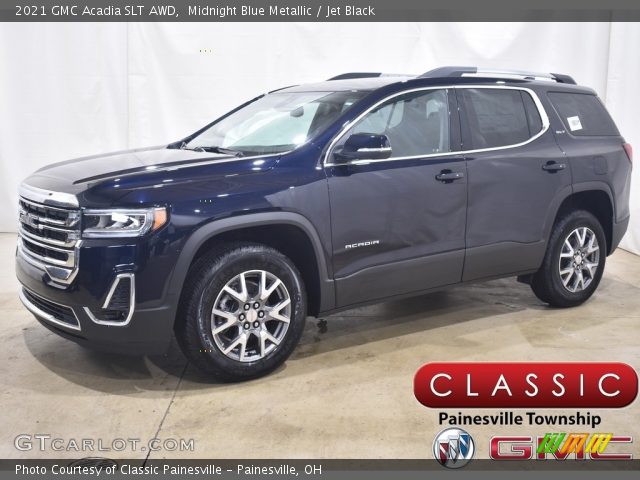 2021 GMC Acadia SLT AWD in Midnight Blue Metallic