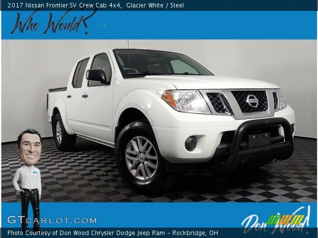 2017 Nissan Frontier SV Crew Cab 4x4 in Glacier White