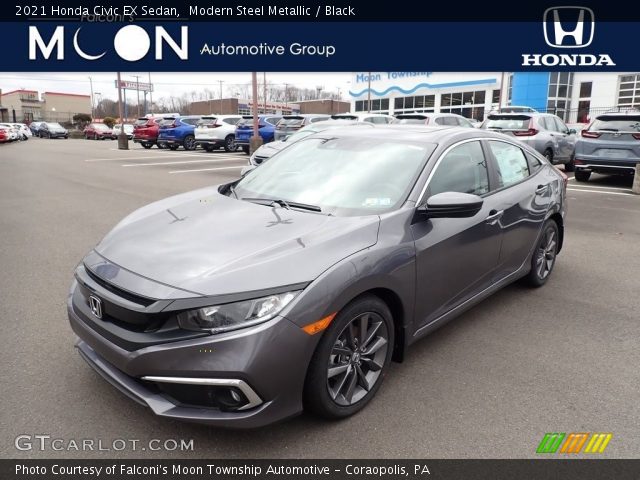 2021 Honda Civic EX Sedan in Modern Steel Metallic