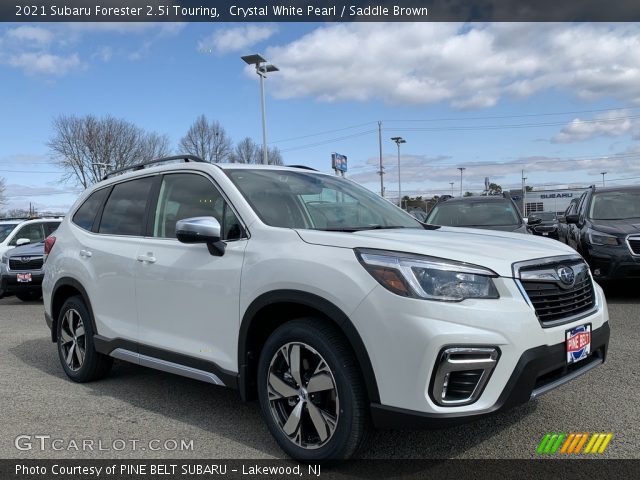 2021 Subaru Forester 2.5i Touring in Crystal White Pearl