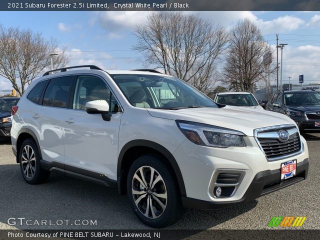 2021 Subaru Forester 2.5i Limited in Crystal White Pearl