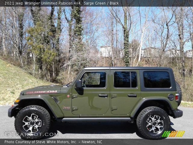 2021 Jeep Wrangler Unlimited Rubicon 4x4 in Sarge Green