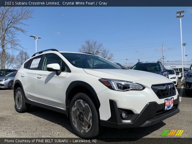 2021 Subaru Crosstrek Limited in Crystal White Pearl