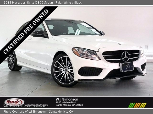 2018 Mercedes-Benz C 300 Sedan in Polar White