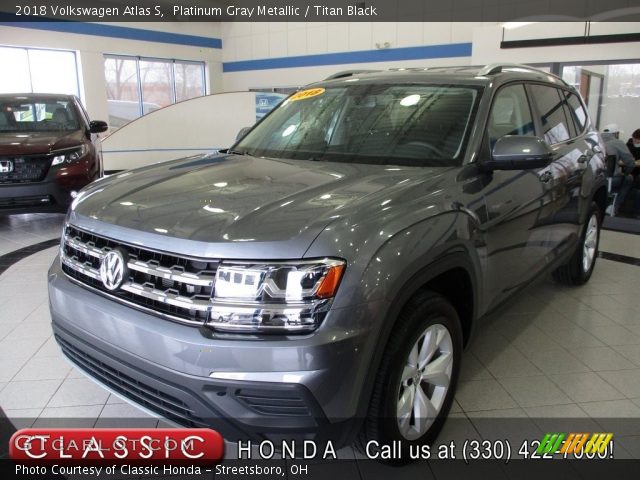 2018 Volkswagen Atlas S in Platinum Gray Metallic