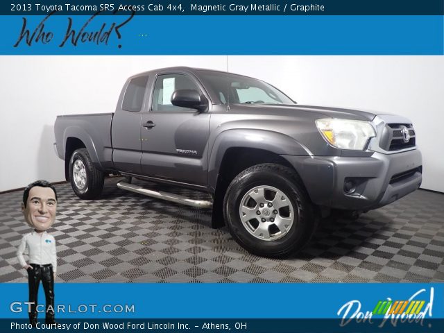 2013 Toyota Tacoma SR5 Access Cab 4x4 in Magnetic Gray Metallic