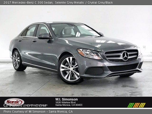 2017 Mercedes-Benz C 300 Sedan in Selenite Grey Metallic