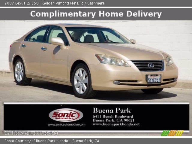 2007 Lexus ES 350 in Golden Almond Metallic