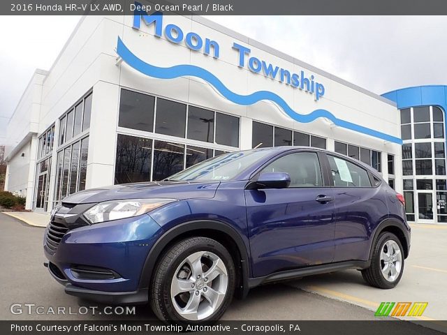 2016 Honda HR-V LX AWD in Deep Ocean Pearl