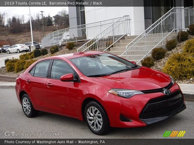 2019 Toyota Corolla LE in Barcelona Red Metallic