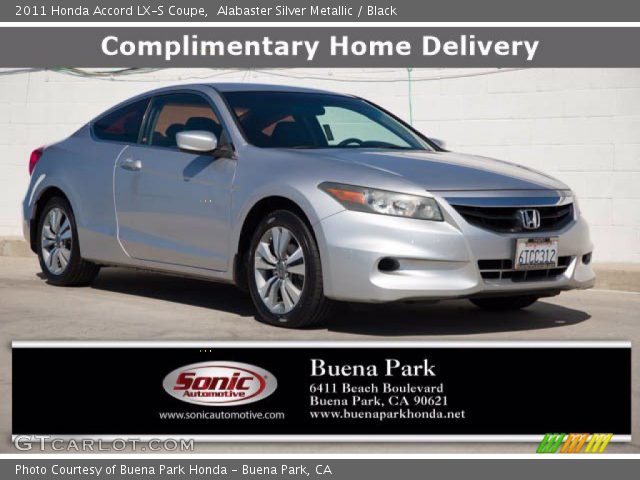 2011 Honda Accord LX-S Coupe in Alabaster Silver Metallic