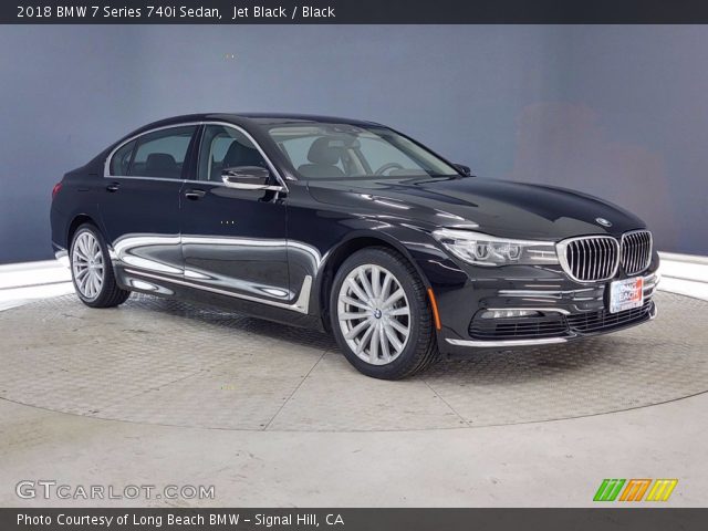 2018 BMW 7 Series 740i Sedan in Jet Black