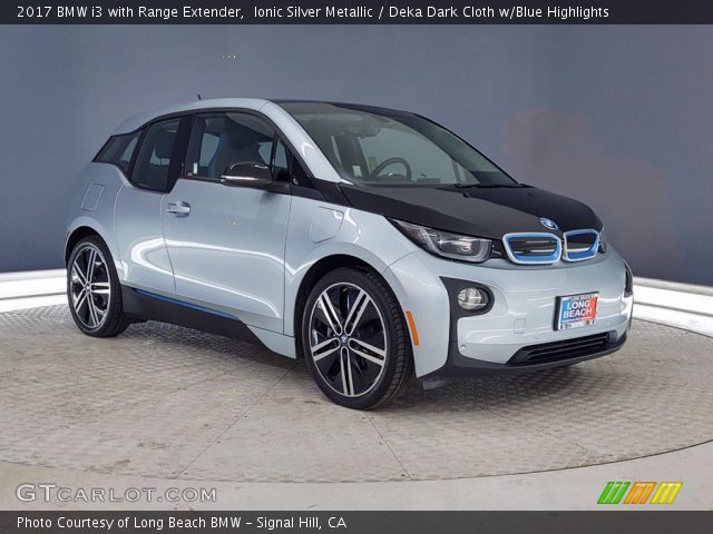 2017 BMW i3 with Range Extender in Ionic Silver Metallic