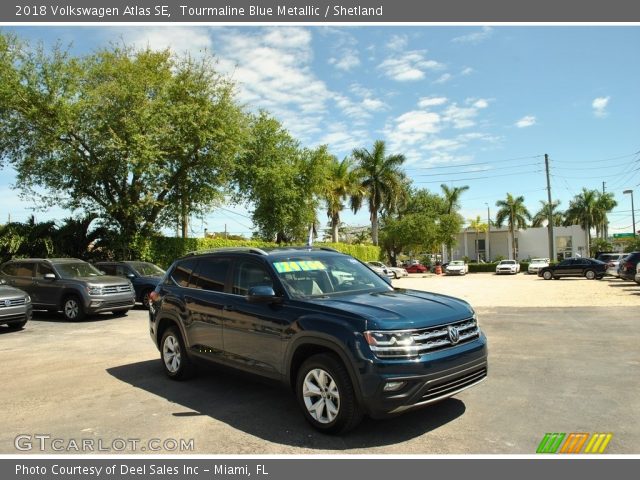 2018 Volkswagen Atlas SE in Tourmaline Blue Metallic