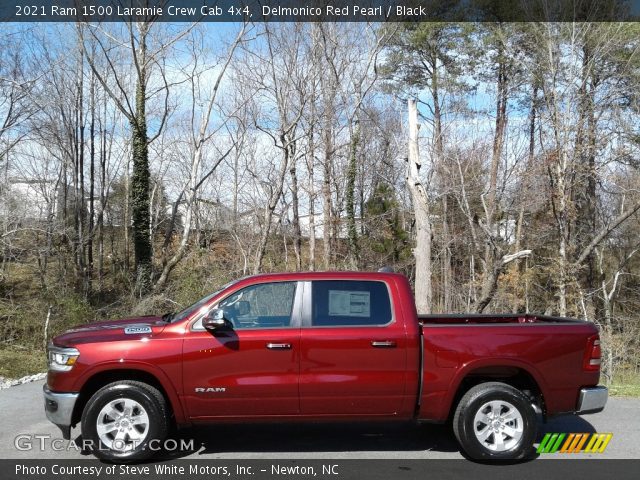 2021 Ram 1500 Laramie Crew Cab 4x4 in Delmonico Red Pearl