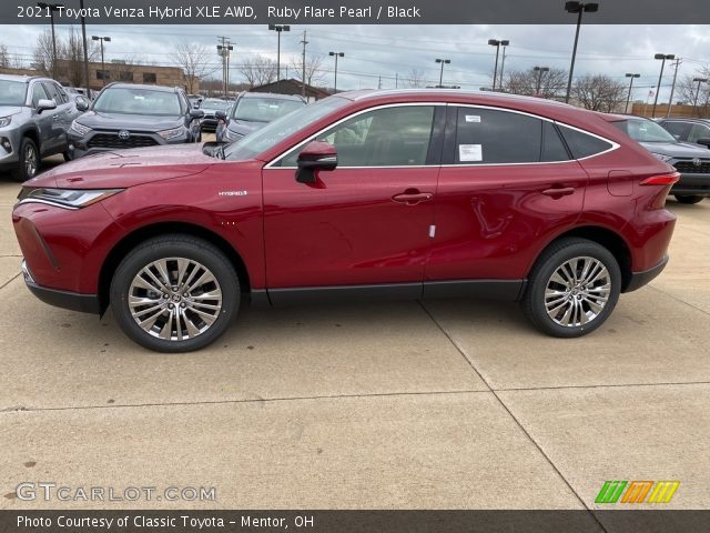 2021 Toyota Venza Hybrid XLE AWD in Ruby Flare Pearl
