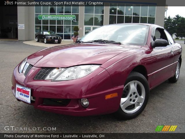 2005 Pontiac Sunfire Coupe in Sport Red Metallic