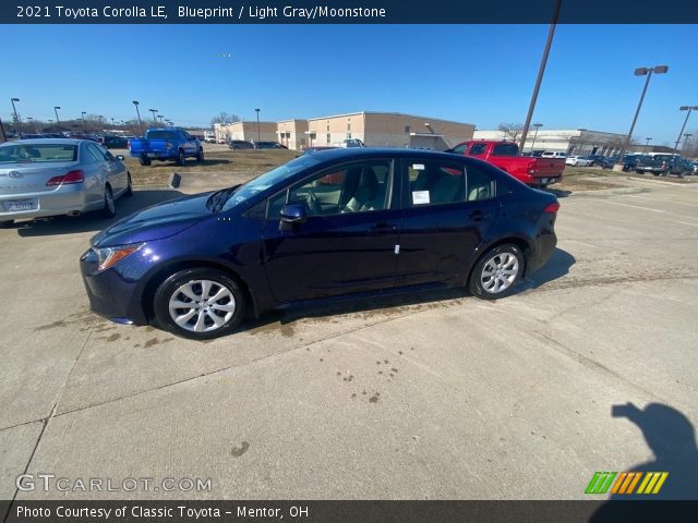 2021 Toyota Corolla LE in Blueprint