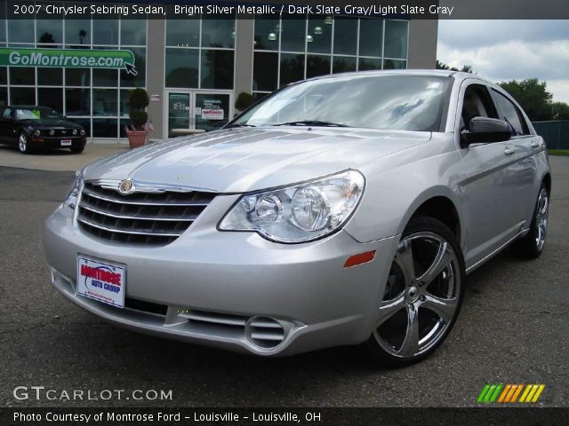 2007 Chrysler Sebring Sedan in Bright Silver Metallic
