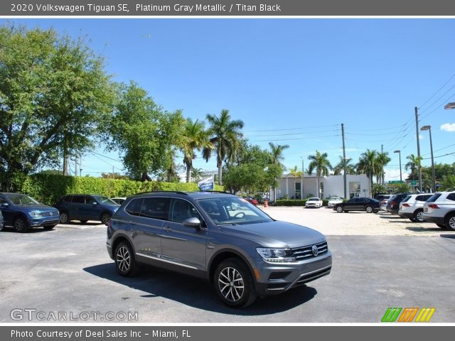 2020 Volkswagen Tiguan SE in Platinum Gray Metallic