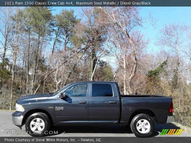 2021 Ram 1500 Classic Crew Cab 4x4 in Maximum Steel Metallic