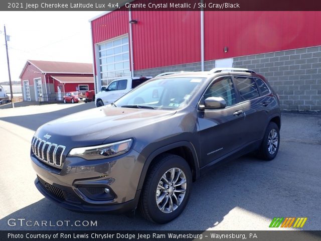 2021 Jeep Cherokee Latitude Lux 4x4 in Granite Crystal Metallic