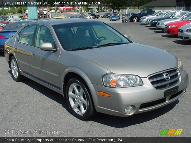 2002 Nissan Maxima GXE in Sterling Mist Metallic