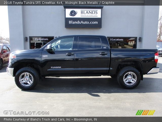 2018 Toyota Tundra SR5 CrewMax 4x4 in Midnight Black Metallic