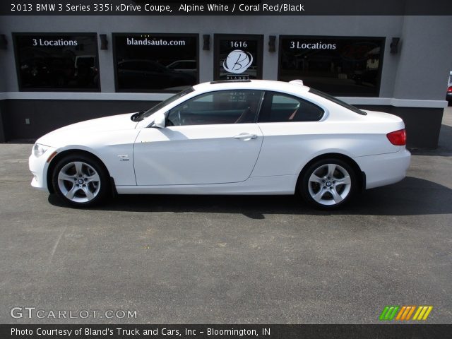 2013 BMW 3 Series 335i xDrive Coupe in Alpine White