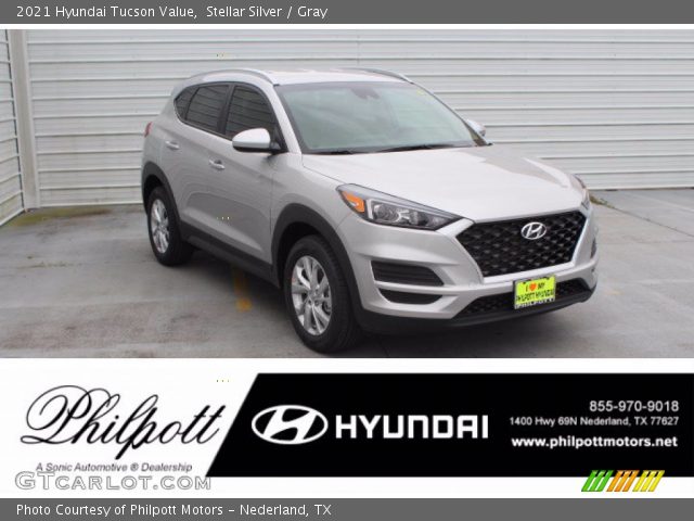 2021 Hyundai Tucson Value in Stellar Silver