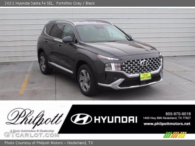 2021 Hyundai Santa Fe SEL in Portofino Gray
