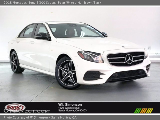 2018 Mercedes-Benz E 300 Sedan in Polar White