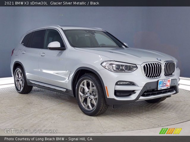 2021 BMW X3 sDrive30i in Glacier Silver Metallic