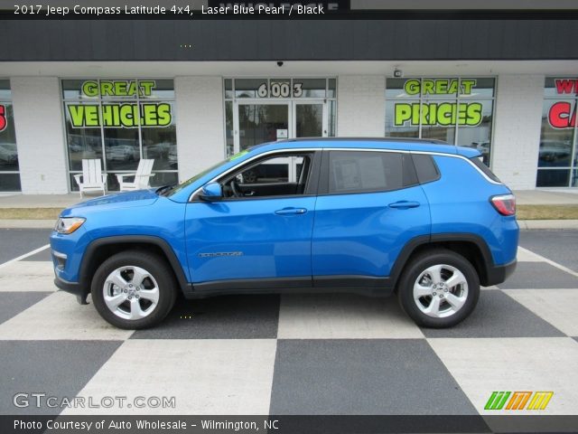 2017 Jeep Compass Latitude 4x4 in Laser Blue Pearl