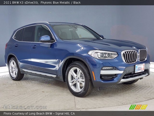 2021 BMW X3 sDrive30i in Phytonic Blue Metallic